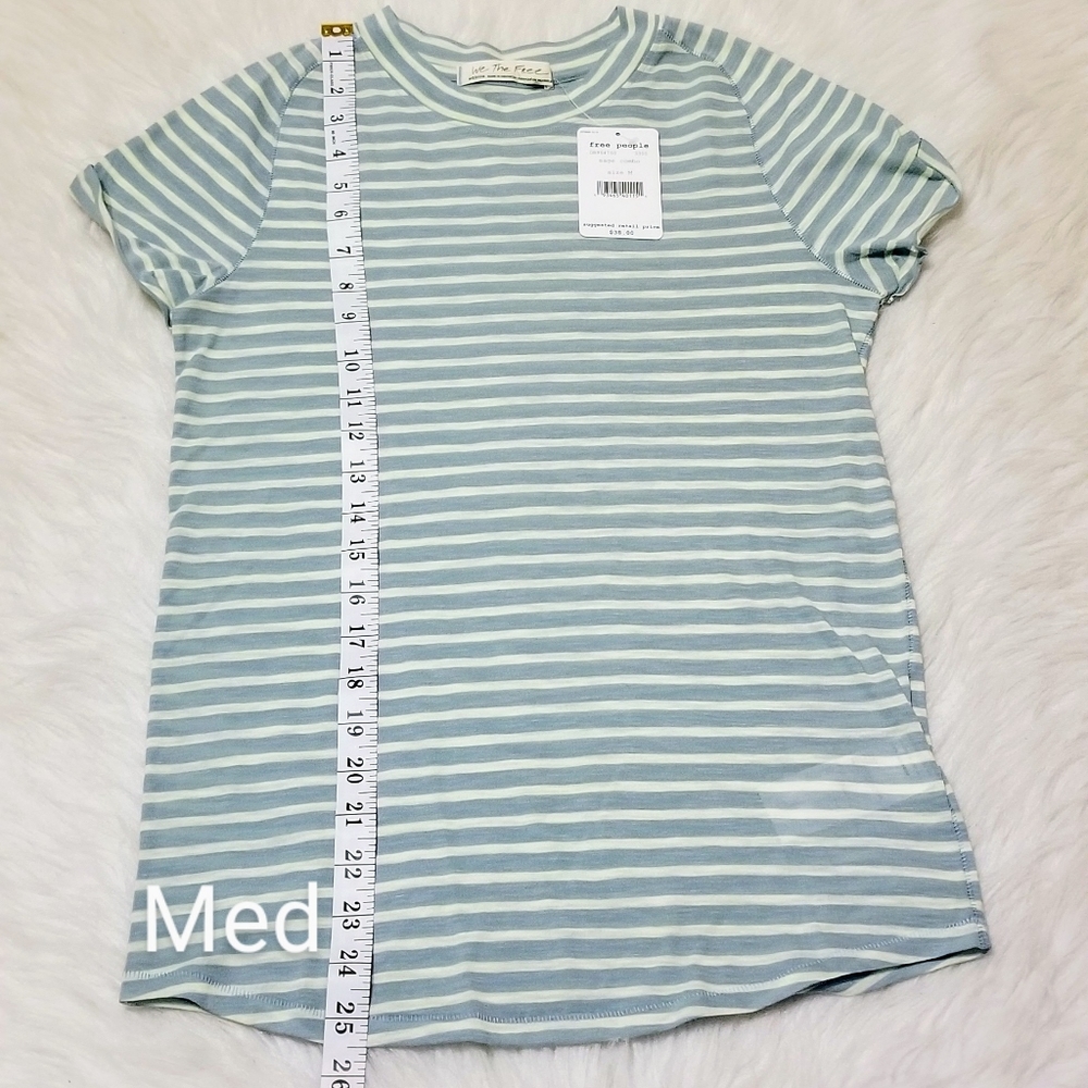 FREE PEOPLE We The Free Night Sky Stripe Tee - Picture 14 of 14